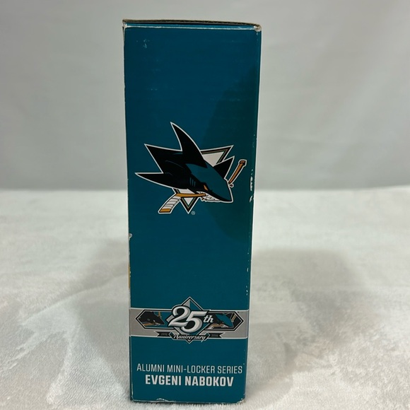 San Jose Sharks 25th Anniversary Alumni Mini- Locker Series EVGENI NABOK… - Picture 2 of 12